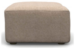 Heart of House Lincoln Fabric Footstool - Beige